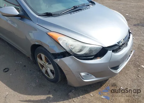 2013 Hyundai Elantra Gls из США, поврежденный, VIN KMHDH4AEXDU935886